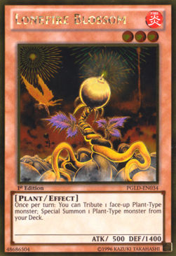 Lonefire Blossom PGLD-EN034 Gold Rare Englisch
