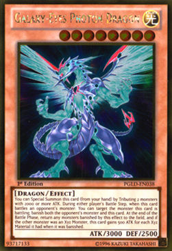Galaxy-Eyes Photon Dragon PGLD-EN038 Gold Rare Englisch