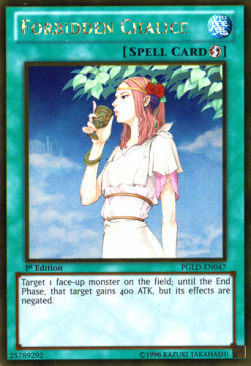 Forbidden Chalice PGLD-EN047 Gold Rare Englisch