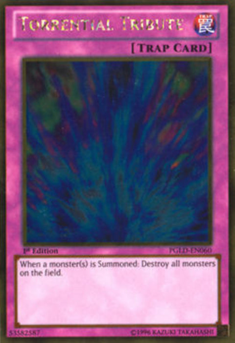 Torrential Tribute PGLD-EN060 Gold Rare Englisch