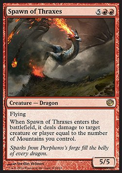 Spawn of Thraxes JOU-112 Rare Englisch