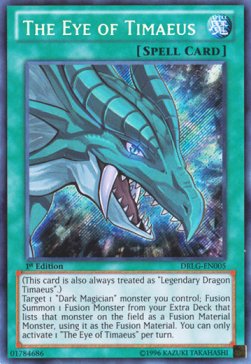 The Eye of Timaeus DRLG-EN005 Secret Rare Englisch
