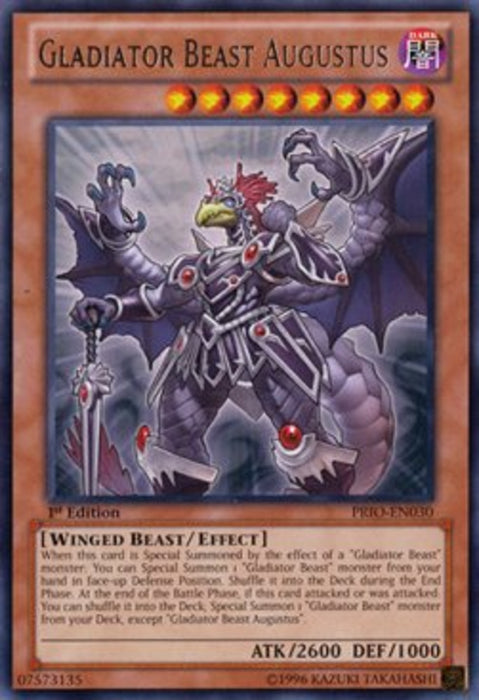 Gladiator Beast Augustus PRIO-IT030 Rare Italienisch