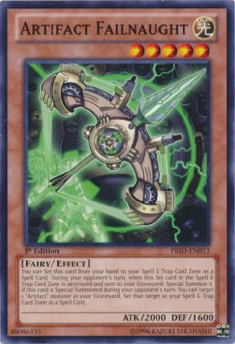 Artifact Failnaught PRIO-EN013 Common Englisch