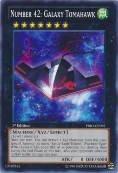 Number 42: Galaxy Tomahawk PRIO-EN092 Common Englisch