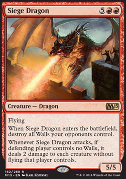 Belagerungsdrache M15-162 Rare Deutsch