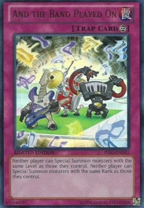 And the Band Played On (V.2) PRIO-EN2 Ultra Rare Englisch