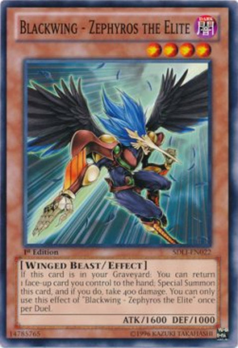Blackwing - Zephyros the Elite SDLI-EN022 Common Englisch