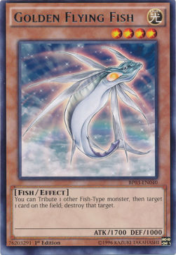 Golden Flying Fish (V.1) BP03-EN040 Rare Englisch