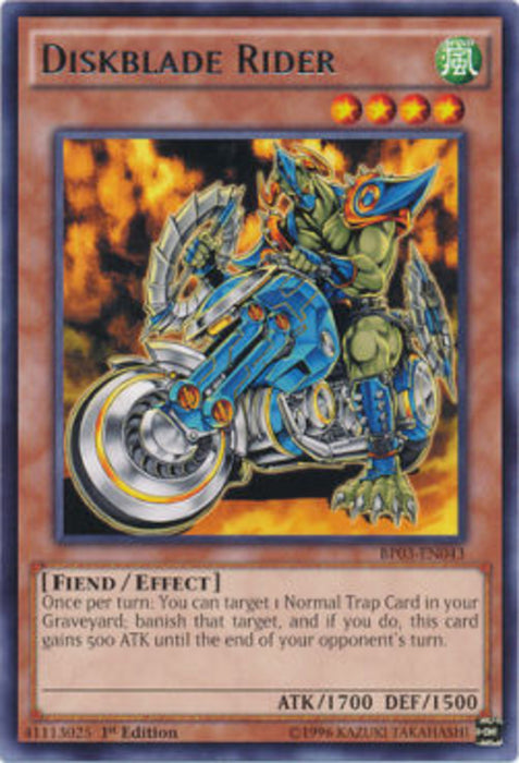 Diskblade Rider (V.1) BP03-EN043 Rare Englisch