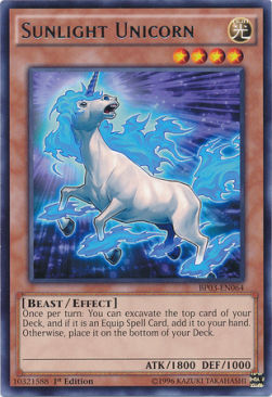 Sunlight Unicorn (V.1) BP03-EN064 Rare Englisch