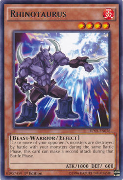 Rhinotaurus (V.1) BP03-EN076 Rare Englisch