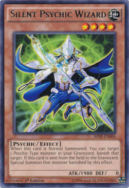 Silent Psychic Wizard (V.1) BP03-EN084 Rare Englisch