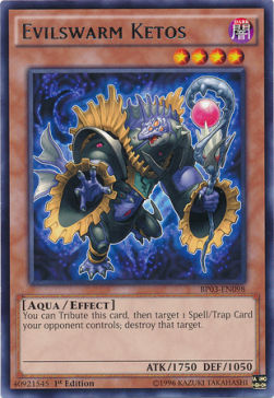 Evilswarm Ketos (V.1) BP03-EN098 Rare Englisch