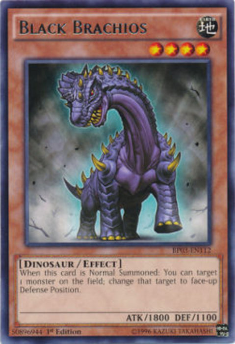Black Brachios (V.1) BP03-EN112 Rare Englisch