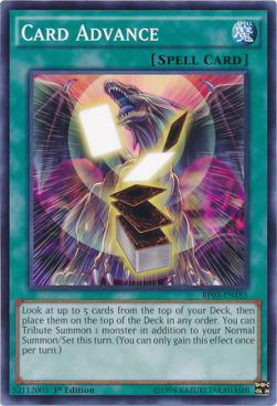 Card Advance (V.1) BP03-EN185 Common Amerikanisch