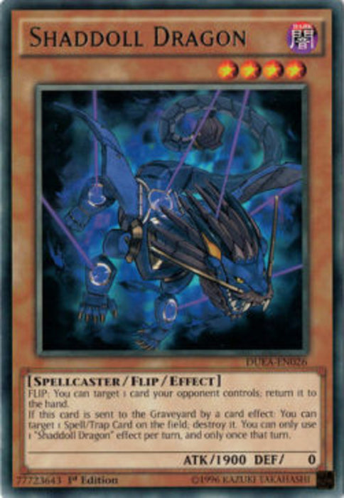 Shaddoll Dragon DUEA-EN026 Rare Englisch