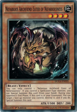 Nefarious Archfiend Eater of Nefariousness DUEA-EN035 Common Englisch