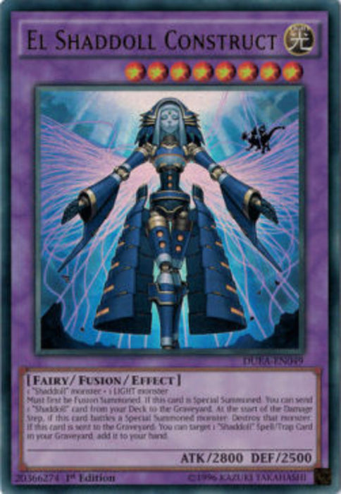 El Shaddoll Construct (V.1) DUEA-EN049 Ultra Rare Englisch