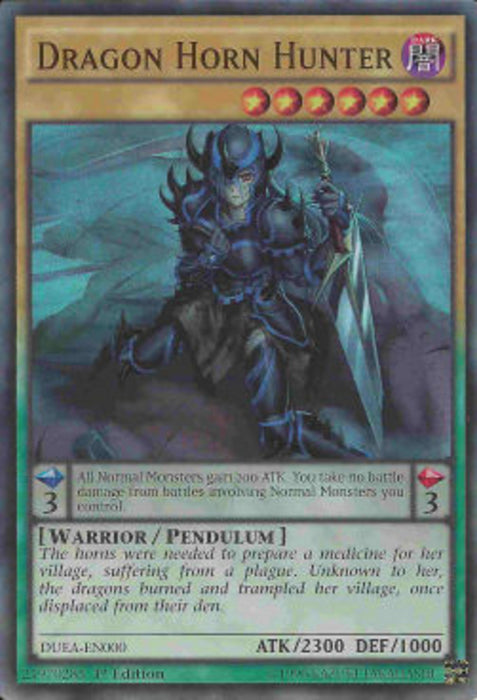 Dragon Horn Hunter (V.1) DUEA-EN000 Super Rare Englisch