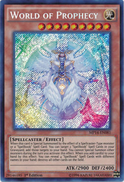 World of Prophecy MP14-EN081 Secret Rare Englisch