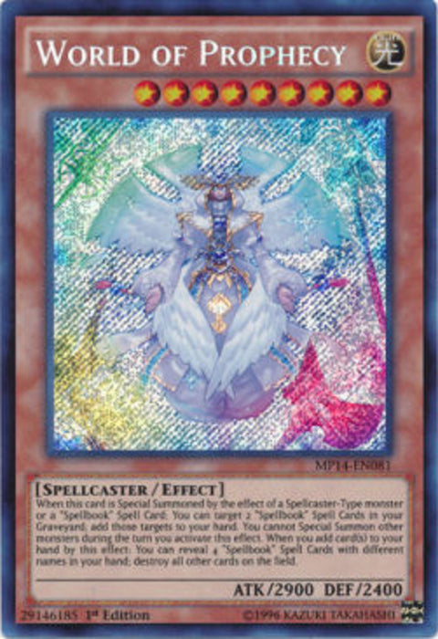World of Prophecy MP14-EN081 Secret Rare Englisch