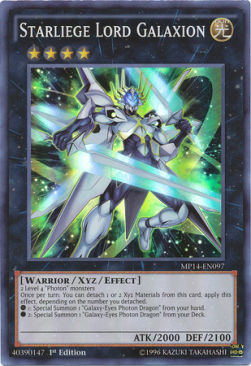 Starliege Lord Galaxion MP14-EN097 Super Rare Englisch