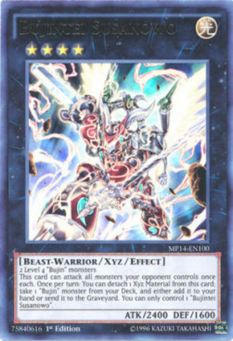 Bujintei Susanowo MP14-EN100 Ultra Rare Englisch