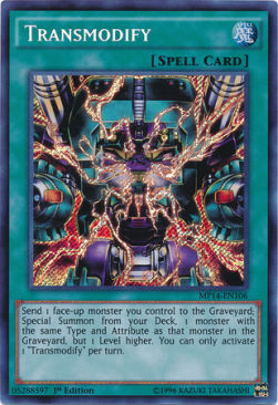 Transmodify MP14-EN106 Secret Rare Englisch