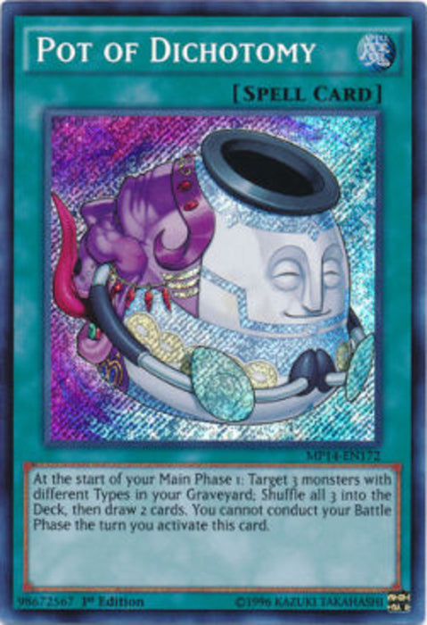 Pot of Dichotomy MP14-EN172 Secret Rare Englisch