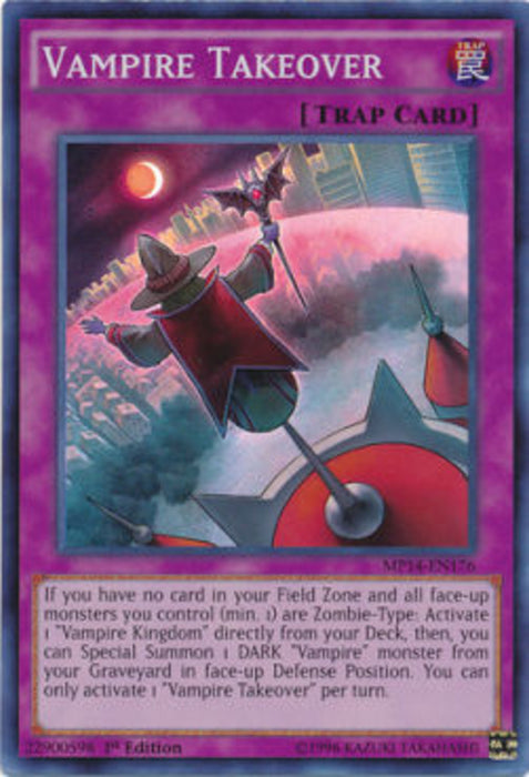 Vampire Takeover MP14-EN176 Super Rare Englisch
