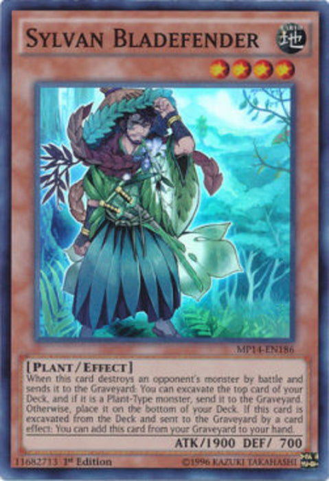 Sylvan Bladefender MP14-EN186 Super Rare Englisch