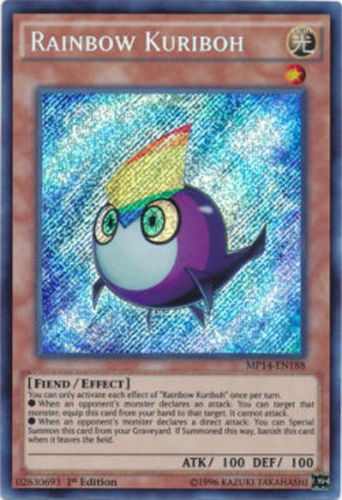 Rainbow Kuriboh MP14-EN188 Secret Rare Englisch
