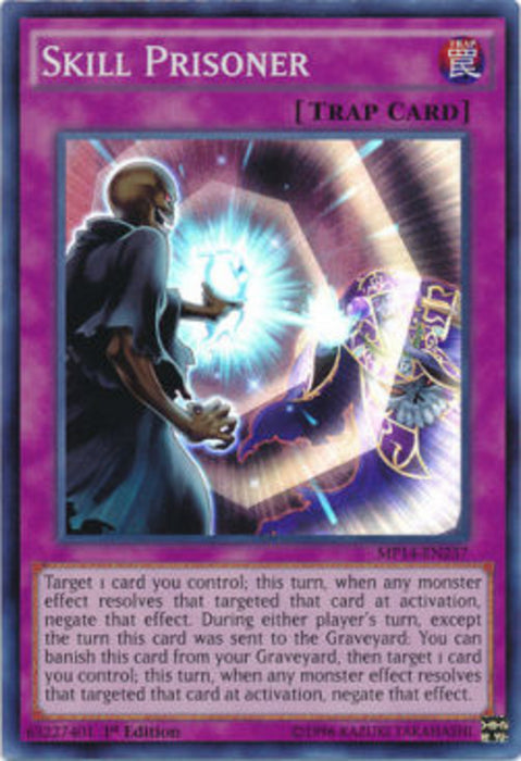 Skill Prisoner MP14-EN237 Super Rare Englisch