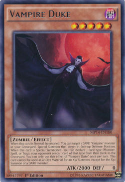 Vampire Duke MP14-EN180 Rare Englisch