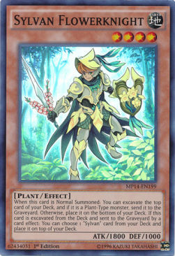 Sylvan Flowerknight MP14-EN199 Super Rare Englisch