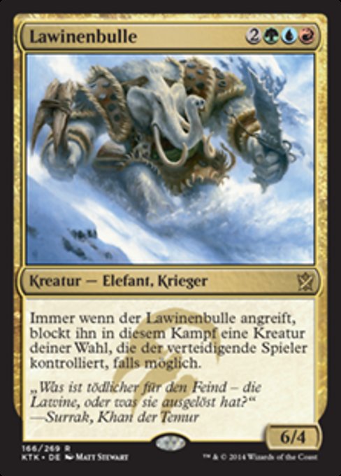 Magic: Avalanche Tusker