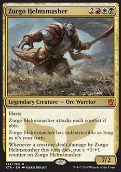 Zurgo Helmsmasher KTK-214 Mythic Englisch
