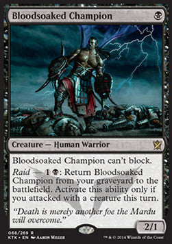 Bloodsoaked Champion KTK-66 Rare Englisch