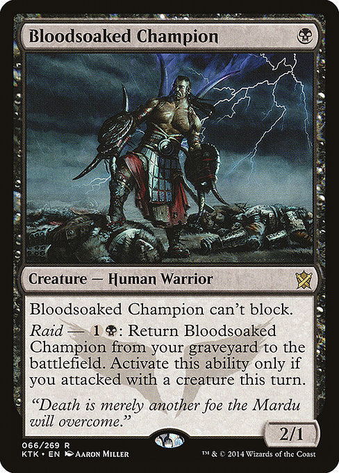 Magic: Bloodsoaked Champion