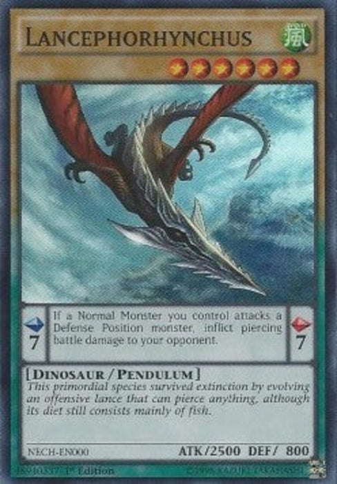 Lancephorhynchus (V.1) NECH-EN000 Super Rare Englisch