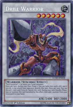 Drill Warrior LC5D-EN038 Secret Rare Englisch