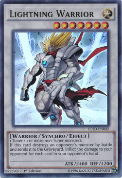 Lightning Warrior LC5D-EN042 Ultra Rare Englisch