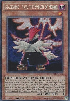 Blackwing - Vayu the Emblem of Honor LC5D-EN118 Secret Rare Englisch