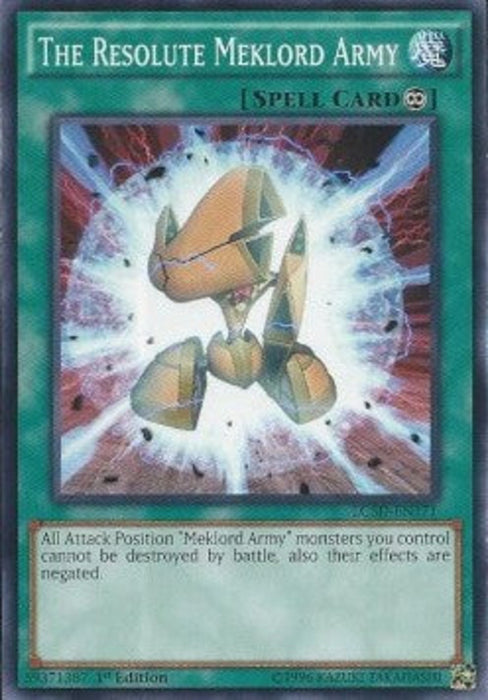 The Resolute Meklord Army LC5D-EN171 Common Amerikanisch