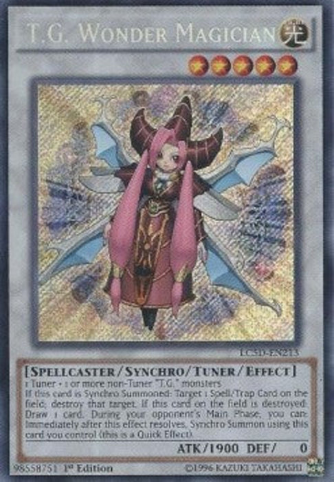 T.G. Wonder Magician LC5D-IT213 Secret Rare Italienisch