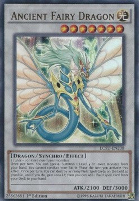Ancient Fairy Dragon (V.2) LC5D-EN238 Ultra Rare Englisch
