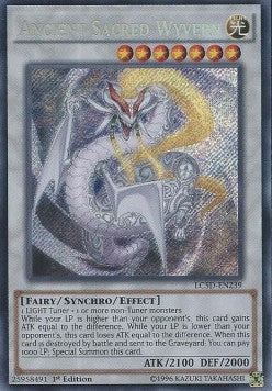 Ancient Sacred Wyvern LC5D-EN239 Secret Rare Amerikanisch