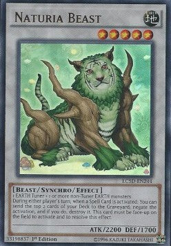 Naturia Beast LC5D-EN244 Ultra Rare Englisch
