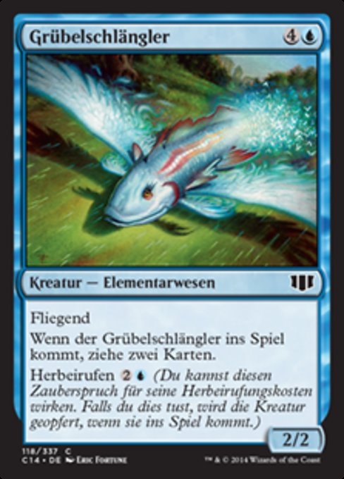 Grübelschlängler C14-118 Common Deutsch